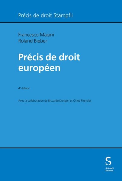 Produktbild: Pr&eacute;cis de droit europ&eacute;en