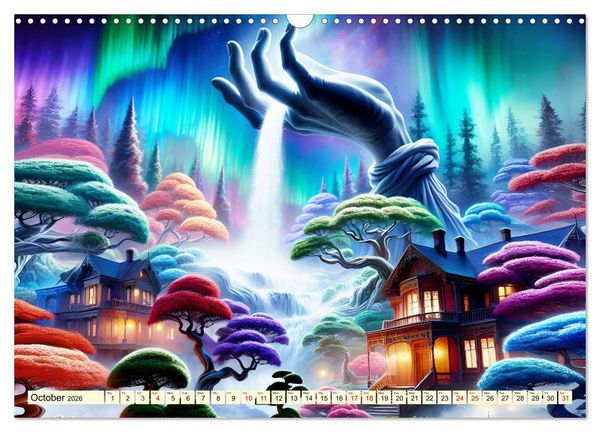Produktbild: Nature Genesis - The hand of life (Wall Calendar 2026 DIN A3 landscape), CALVENDO 12 Month Wall Calendar