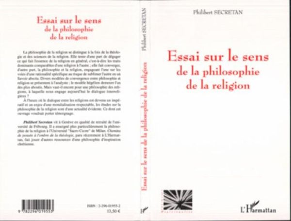 Produktbild: Essai sur le sens de la philosophie de l