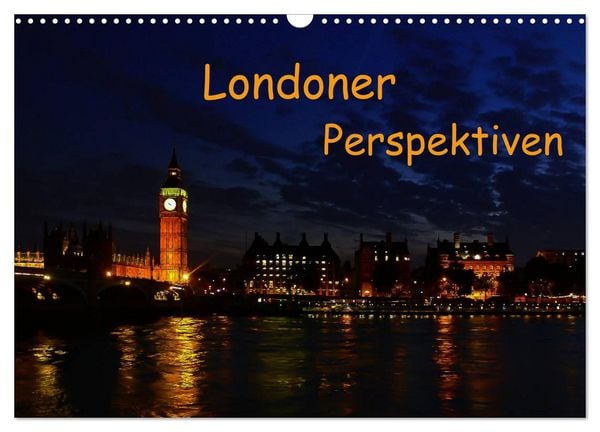 Produktbild: Londoner Perspektiven (Wandkalender 2026 DIN A3 quer), CALVENDO Monatskalender