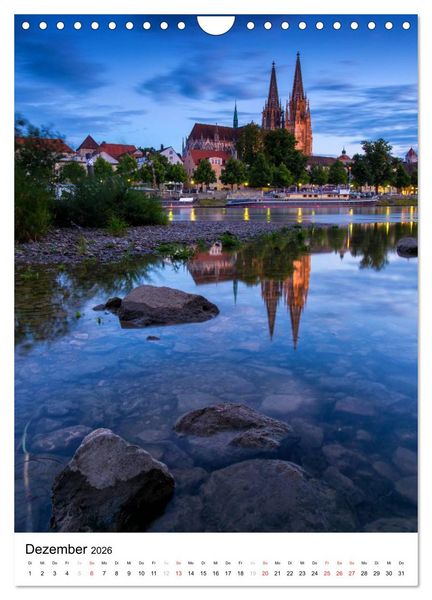 Produktbild: Regensburg &ndash; Perle der Oberpfalz (Wandkalender 2026 DIN A4 hoch), CALVENDO Monatskalender