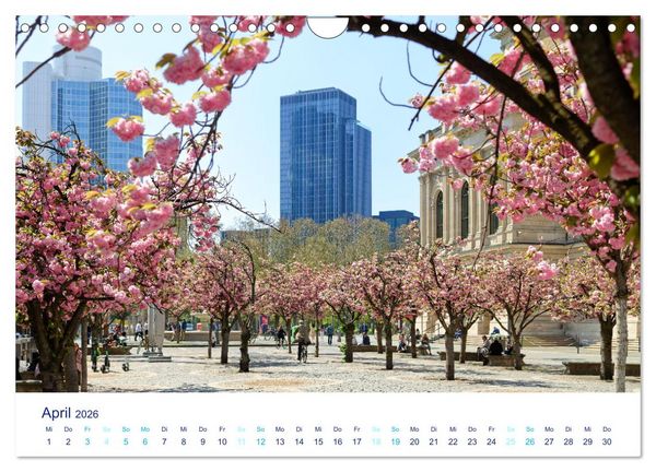 Produktbild: Fabelhaftes Frankfurt am Main (Wandkalender 2026 DIN A4 quer), CALVENDO Monatskalender