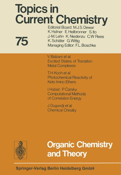 Produktbild: Organic Chemistry and Theory