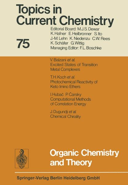 Produktbild: Organic Chemistry and Theory