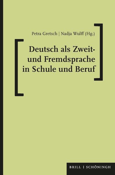 Produktbild: Deutsch als Zweit- und Fremdsprache in Schule und Beruf