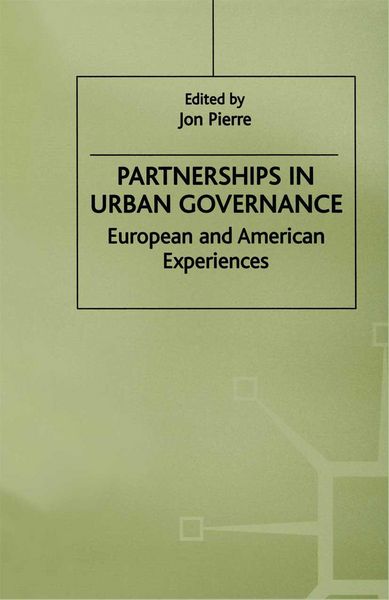 Produktbild: Partnerships in Urban Governance