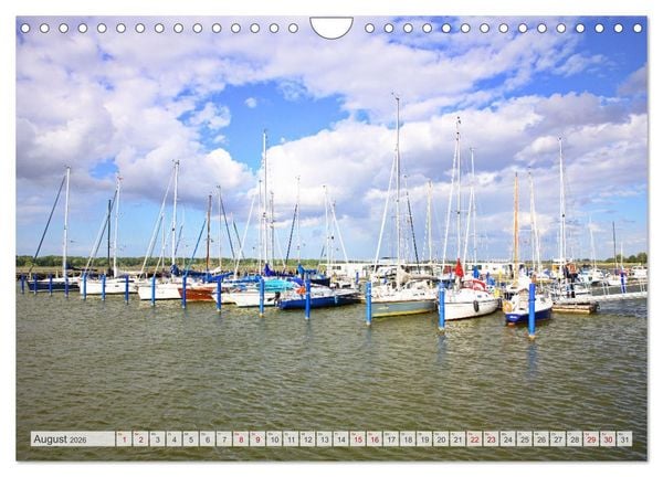 Produktbild: Fischland zwischen Ostsee und Bodden (Wandkalender 2026 DIN A4 quer), CALVENDO Monatskalender