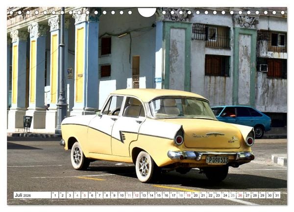 Produktbild: Ford Taunus P2 - 17M - Ein Klassiker aus K&ouml;ln in Kuba (Wandkalender 2026 DIN A4 quer), CALVENDO Monatskalender