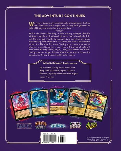 Produktbild: Disney Lorcana Trading Card Game - Official Collector's Guide, Volume 3: Sets 9-13 EN