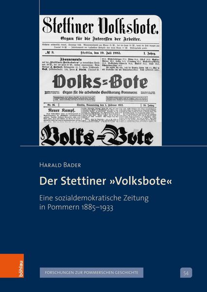Produktbild: Der Stettiner &raquo;Volksbote&laquo;