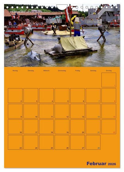 Produktbild: Freizeitparkmomente / Planer (Wandkalender 2026 DIN A4 hoch), CALVENDO Monatskalender