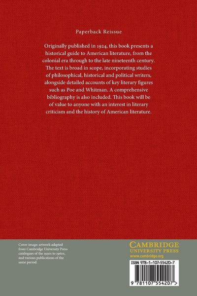 Produktbild: A Short History of American Literature