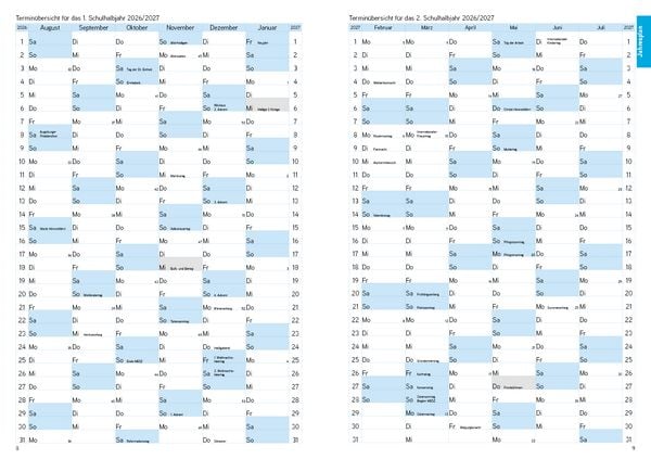 Produktbild: Lehrerkalender - Planer f&uuml;r Lehrerinnen und Lehrer 2026/27