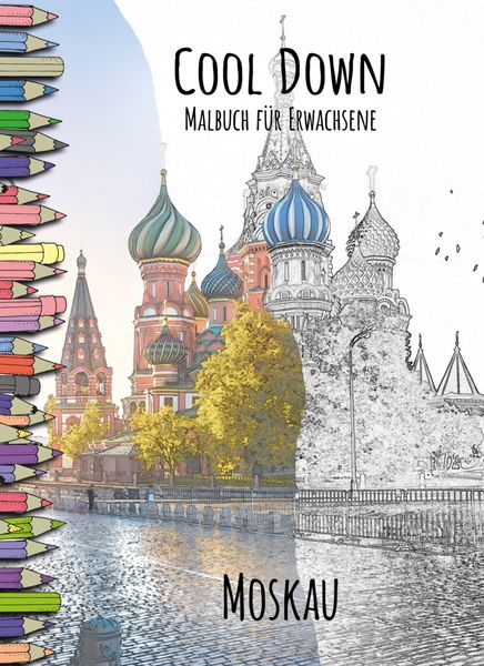 Produktbild: Cool Down | Malbuch f&uuml;r Erwachsene: Moskau