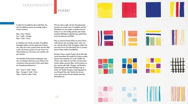 Produktbild: Kinder-Werkstatt Farbe und Papier