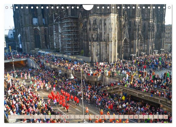 Produktbild: Von K&ouml;lner D&auml;chern (Wandkalender 2026 DIN A4 quer), CALVENDO Monatskalender