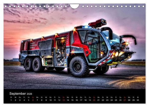 Produktbild: Feuerwehr Braunschweig (Wandkalender 2026 DIN A4 quer), CALVENDO Monatskalender