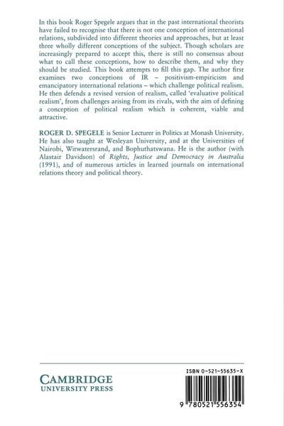 Produktbild: Political Realism in International Theory