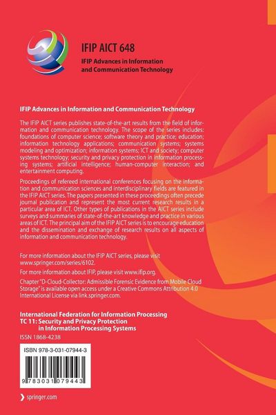 Produktbild: ICT Systems Security and Privacy Protection