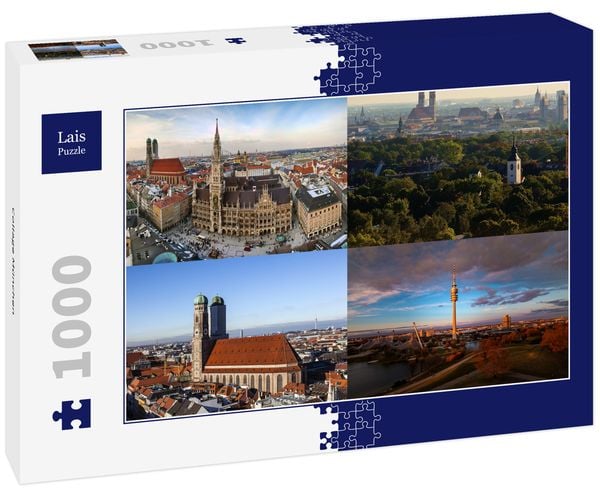 Produktbild: Lais Puzzle Collage M&uuml;nchen 1000 Teile