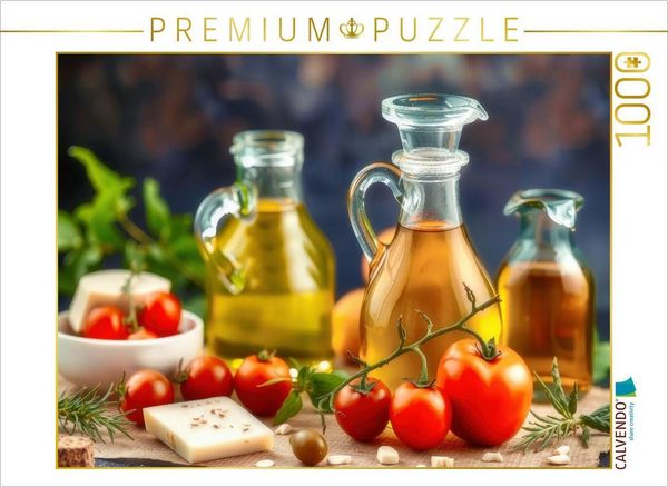 CALVENDO Puzzle Feinste Öle, direkt aus dem Herzen des Mittelmeers. | 1000 Teile Lege-Größe 64x48cm Foto-Puzzle für glückliche Stunden, Sonstige von ,
