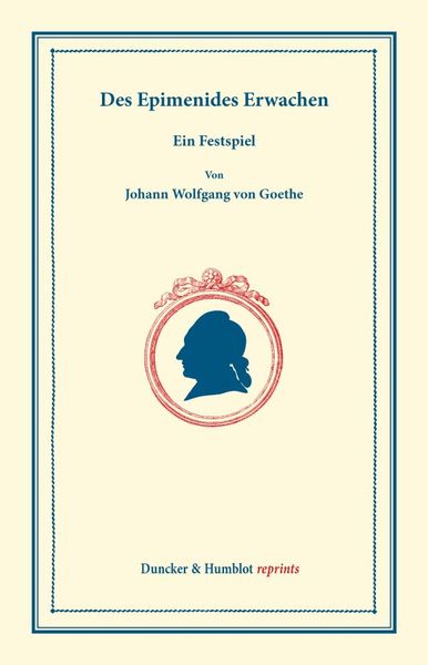 Produktbild: Des Epimenides Erwachen.