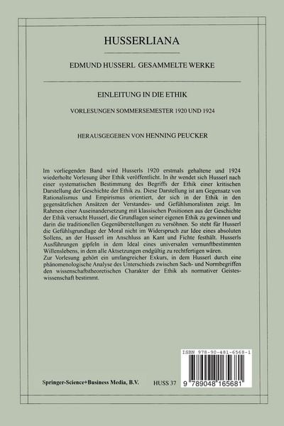 Produktbild: Einleitung in die Ethik