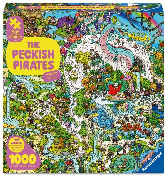 Produktbild: Erwachsenenpuzzle 1000 Teile - The Peckish Pirates