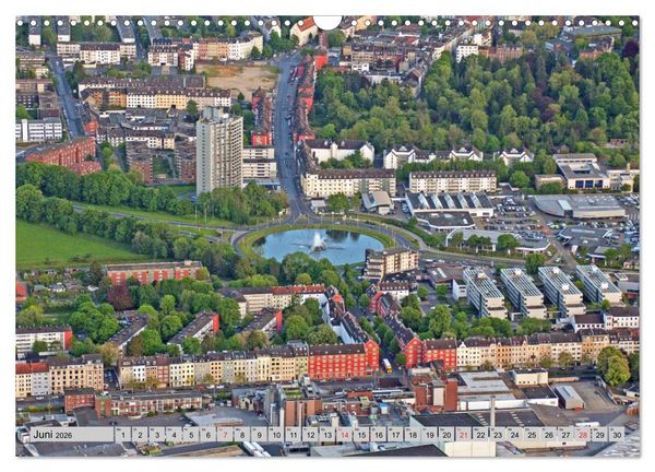 Produktbild: Aachen aus der Luft - Eine Fahrt mit dem Hei&szlig;luftballon (Wandkalender 2026 DIN A3 quer), CALVENDO Monatskalender