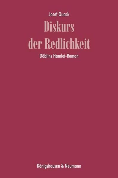 Produktbild: Diskurs der Redlichkeit