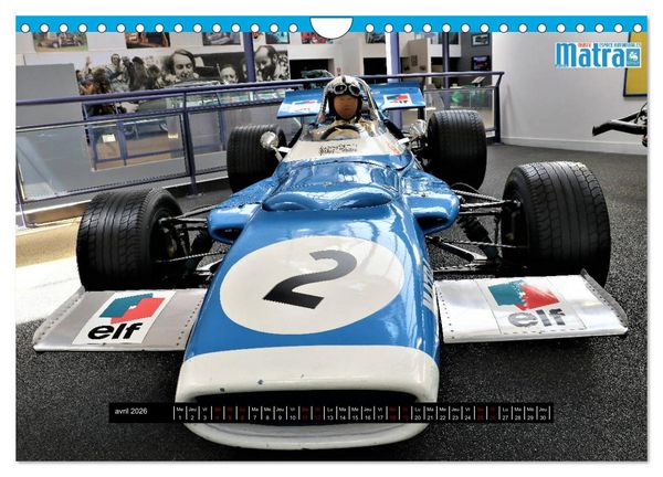 Produktbild: Matra en comp&eacute;tition (Calendrier mural 2026 DIN A4 vertical), CALVENDO calendrier mensuel