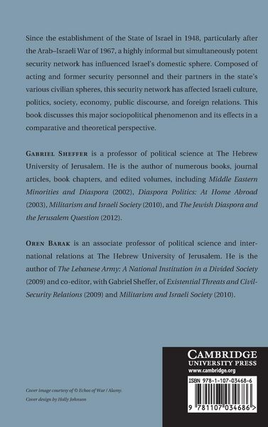 Produktbild: Israel's Security Networks