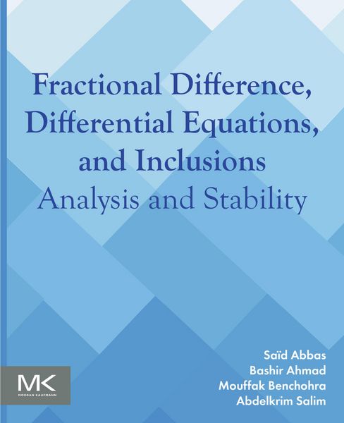Produktbild: Fractional Difference, Differential Equations, and Inclusions