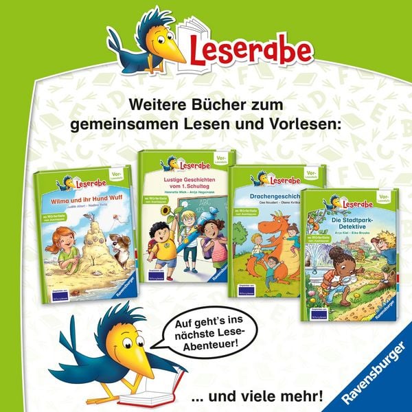 Leserabe Vor-Lesestufe - Polizeigeschichten