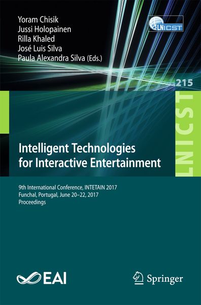 Produktbild: Intelligent Technologies for Interactive Entertainment