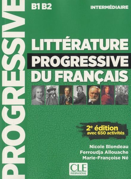 Produktbild: Litterature progressive du francais - Niveau intermediaire (B1/B2) + CD