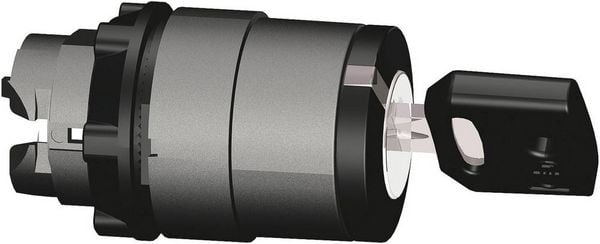 Produktbild: Schneider Electric ZB5AG2 Harmony ZB5AG2 Schl&uuml;sselschalter Schl&uuml;ssel Schwarz 2 x 90 &deg; Schl&uuml;sselentriegelung 1 St.