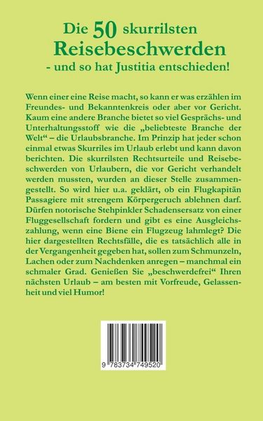 Produktbild: Die 50 skurrilsten Reisebeschwerden