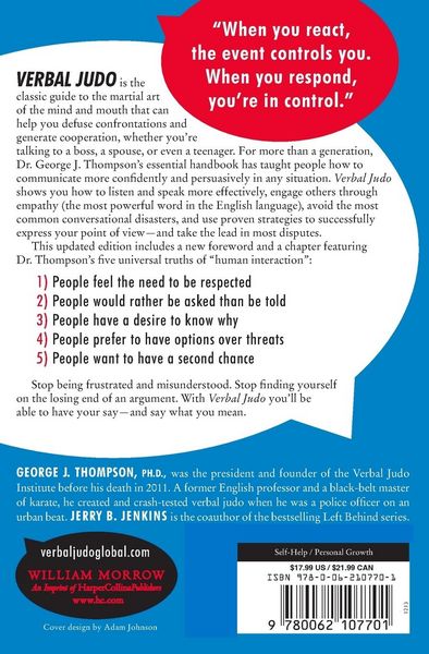 Produktbild: Verbal Judo, Second Edition