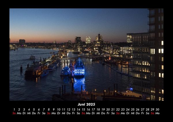 Produktbild: Hamburg 2025 Fotokalender DIN A3