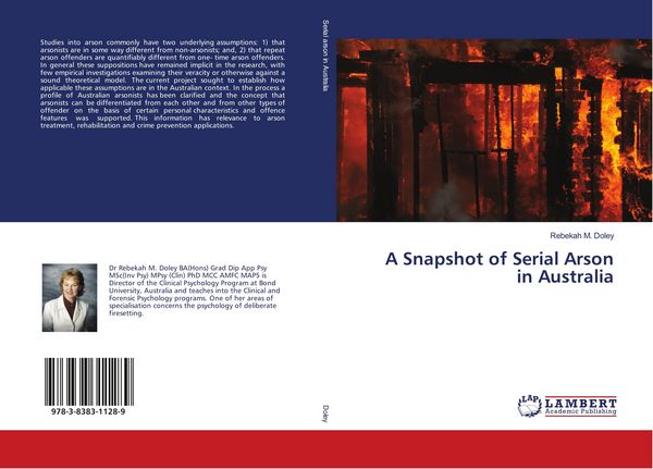 Produktbild: A Snapshot of Serial Arson in Australia