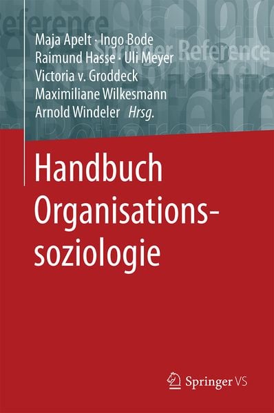 Produktbild: Handbuch Organisationssoziologie
