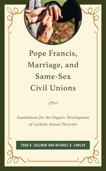 Produktbild: Pope Francis, Marriage, and Same-Sex Civil Unions