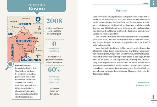 Produktbild: Reise Know-How Sprachf&uuml;hrer Kosovo-Albanisch - Wort f&uuml;r Wort