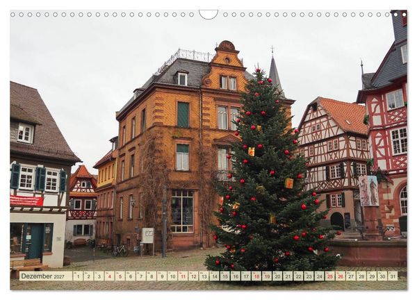 Produktbild: Heppenheim im Laufe der Jahreszeiten (Wandkalender 2027 DIN A3 quer), CALVENDO Monatskalender