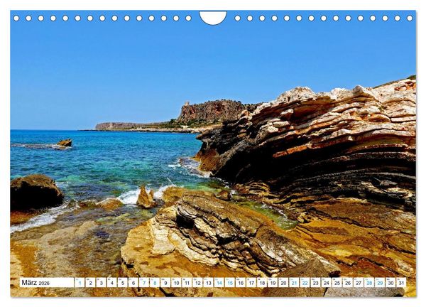 Produktbild: Sizilien - Nordwesten (Wandkalender 2026 DIN A4 quer), CALVENDO Monatskalender