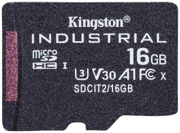 Kingston Industrial microSDHC-Karte 16GB Class 10 UHS-I