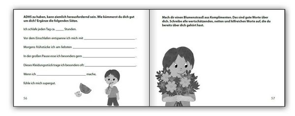 Produktbild: ADHS Schatzkiste - Das Mitmach-Buch f&uuml;r mehr Funkeln in deinem Leben - Mit superguten Tipps f&uuml;r Schulkinder!