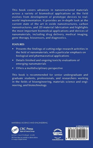 Produktbild: Bionanomaterials for Biosensors, Drug Delivery, and Medical Applications