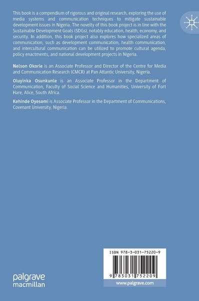 Produktbild: Media and Communication Systems for Sustainability in Nigeria